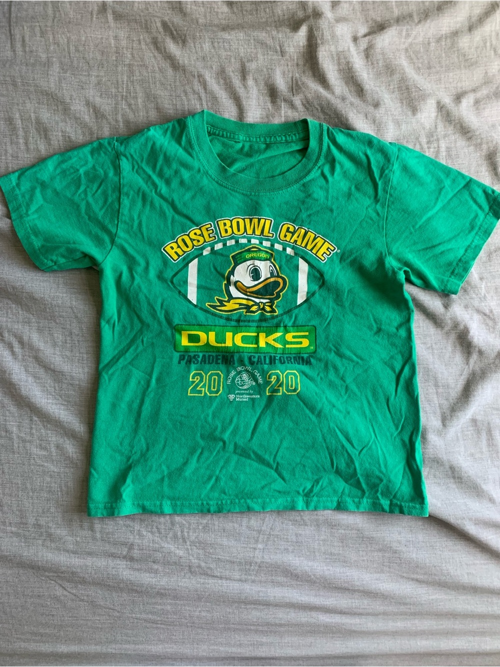 Youth Oregon Ducks Rose Bowl Game 2020 Graphic Tee